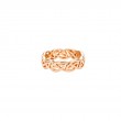 Rose Eternity Knot Lomond Ring Medium