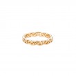 Yellow Eternity Knot Shin Ring