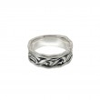 Sterling Silver Wave Rocks 'n Rivers Ring