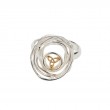 Sterling Silver 10k Celtic Cradle of Life Ring