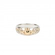 Sterling Silver 10k Small Claddagh Heart Ring