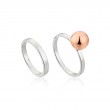 Orbit Double Ring Set