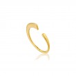 Geometry Curved Adjustable Ring