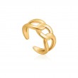 WIDE CURB CHAIN ADJUSTABLE RING