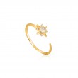 MIDNIGHT STAR ADJUSTABLE RING