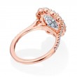 18 Karat Rose Gold Engagement Ring