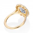 18 Karat Yellow Gold Engagement Ring