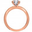 18 Karat Rose Gold Engagement Ring