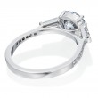 Three-Stone Platinum Engagement Ring