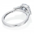 Three-Stone Platinum Engagement Ring