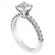 Royal Prong Platinum Engagement Ring