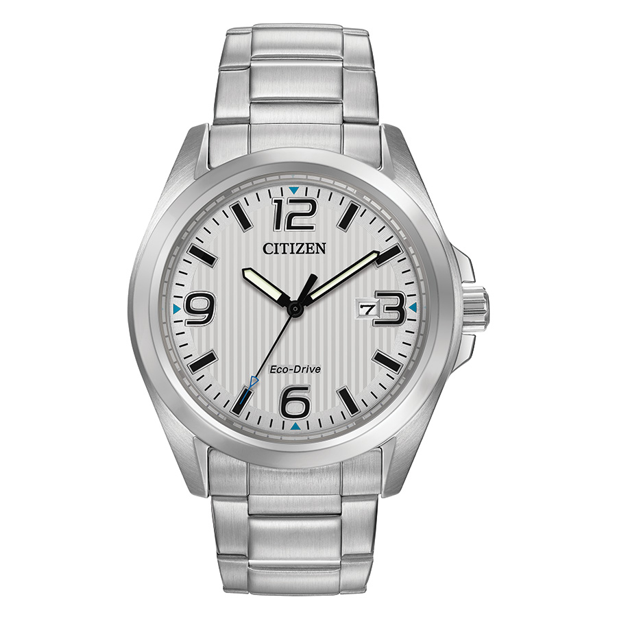 Citizen Weekender Men's Watch, Stainless Steel Silver-Tone Dial