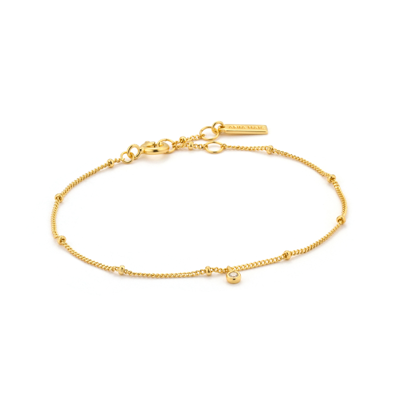 Shimmer Single Stud Bracelet