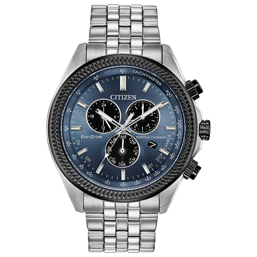 Citizen Dress/Classic Eco Men's Watch, Stainless Steel Blue Dial