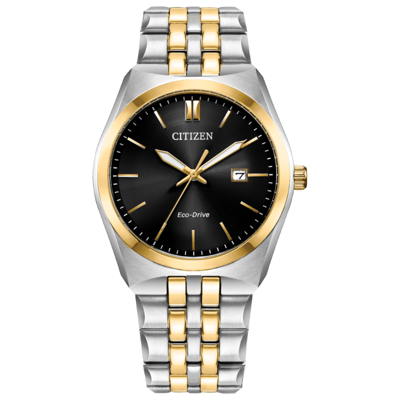 Citizen Dress/Classic Eco Men's Watch, Stainless Steel Black Dial