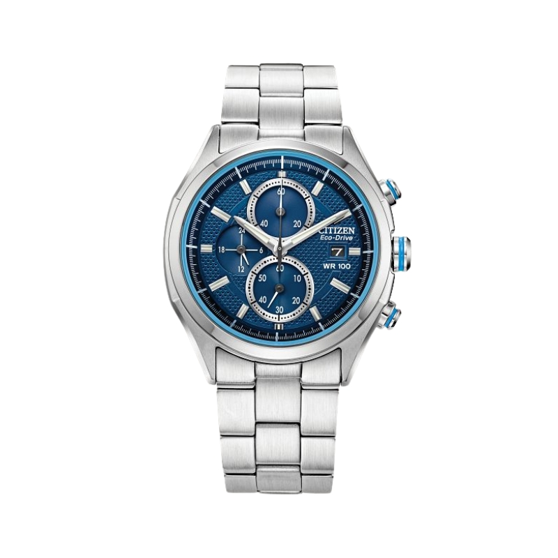 Citizen Weekender Men's Watch, Stainless Steel Blue Dial