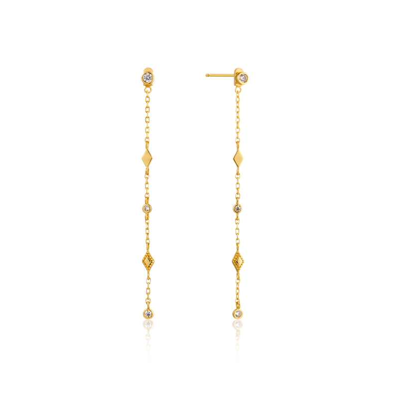 BOHEMIA SHIMMER DROP EARRINGS