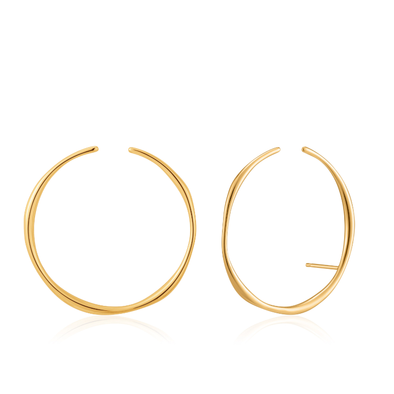 STUD HOOP EAR CUFF