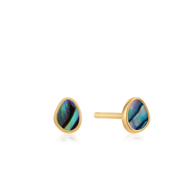 Tidal Abalone Stud Earrings