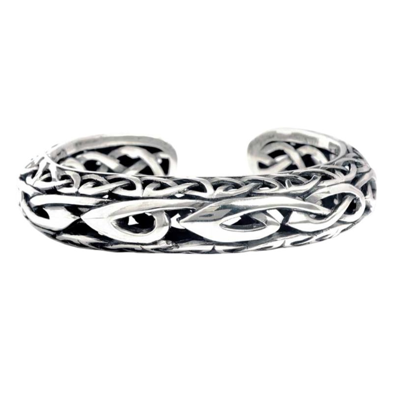 Sterling Silver Celtic Knot Bangle