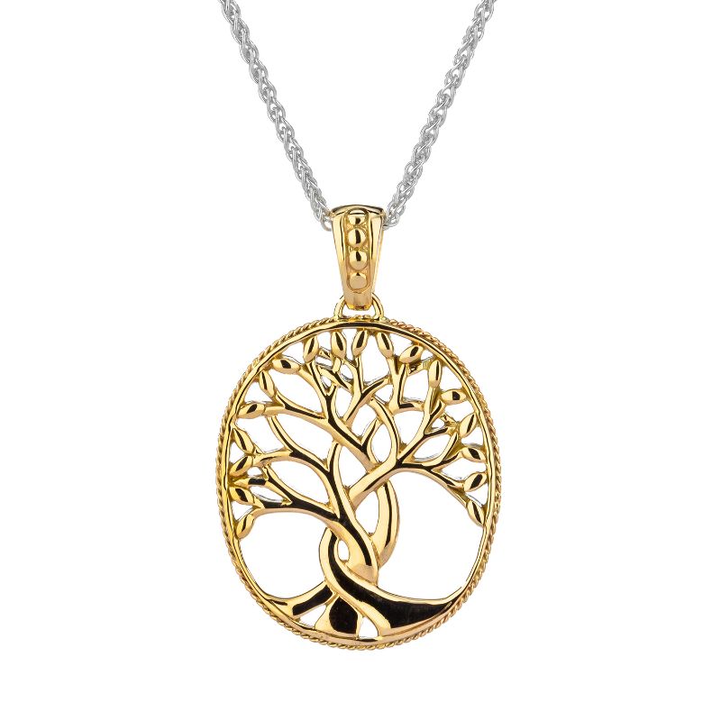 Yellow Tree of Life Pendant