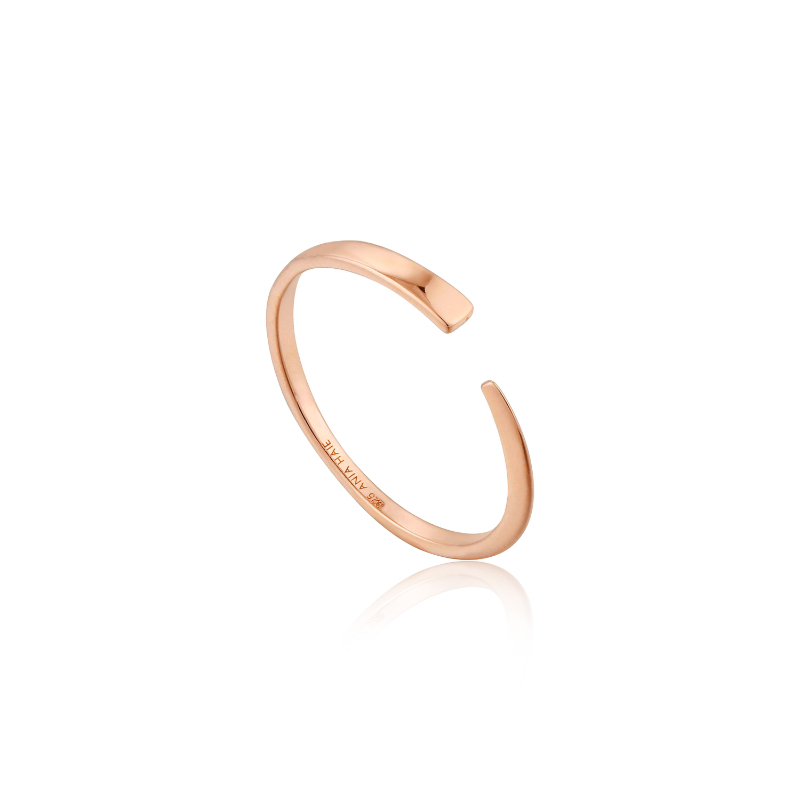 Geometry Flat Adjustable Ring