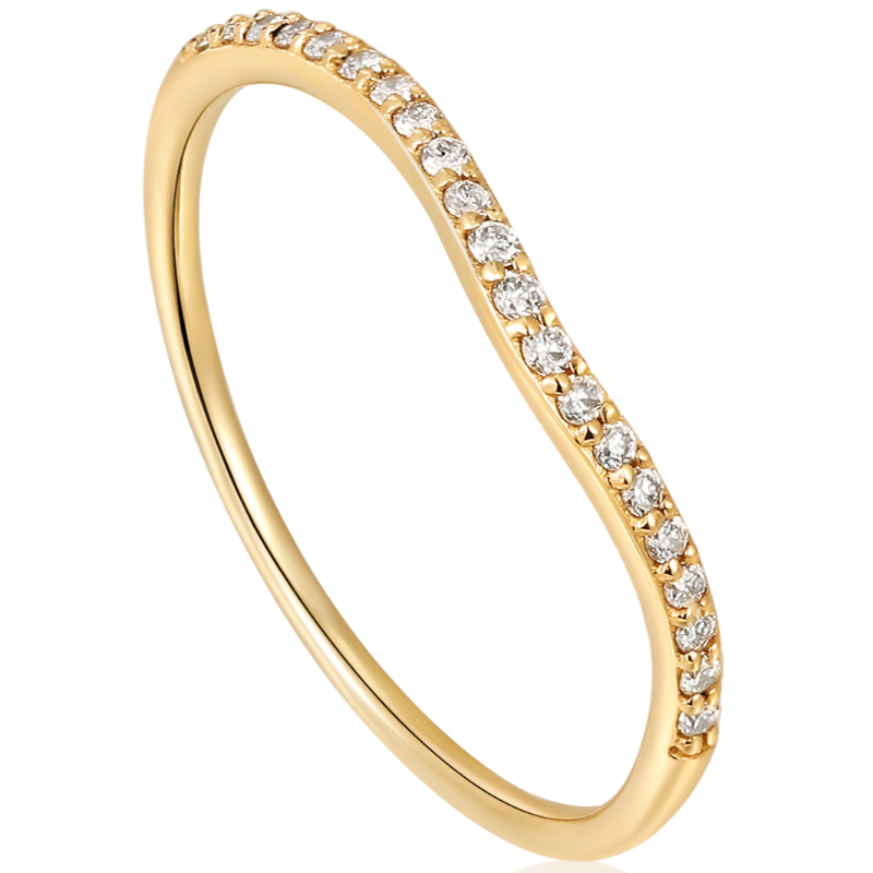 14KT Gold Magma Natural Diamond Ring