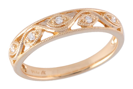 14KT Gold Ladies Wedding Ring